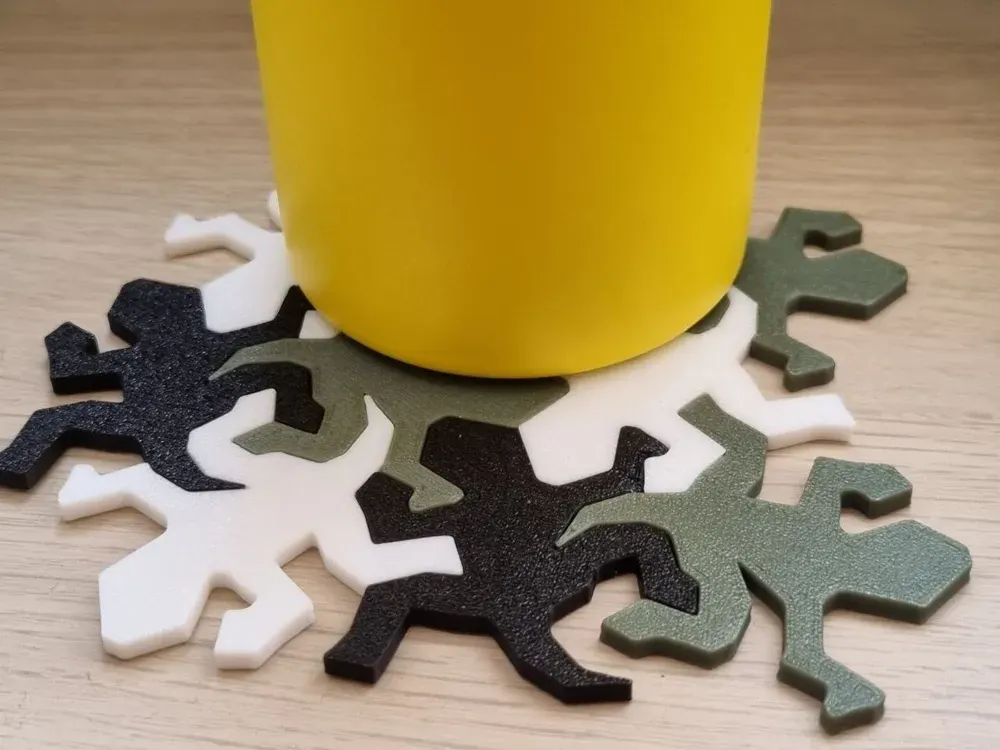 Escher Lizard Pattern By Lst Lab Makerworld