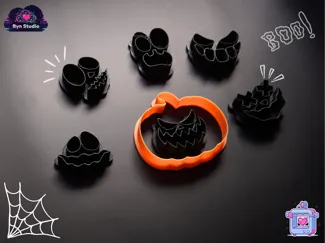 Cookie Cutter Pumpkin Set