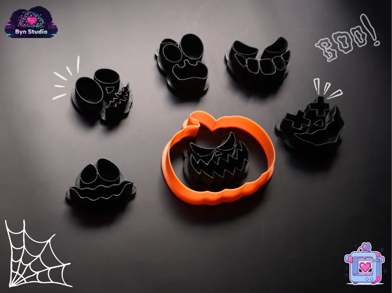 Cookie Cutter Pumpkin Set