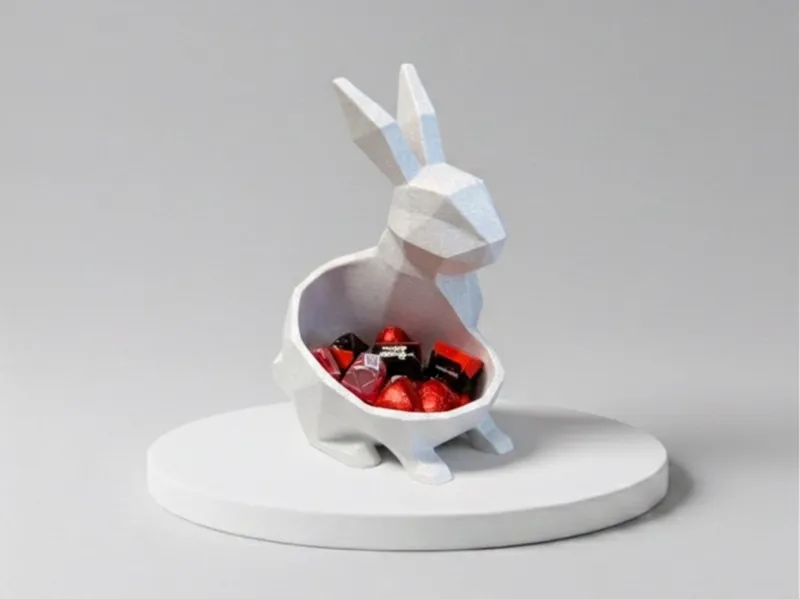 Low Poly Rabbit Catch-all