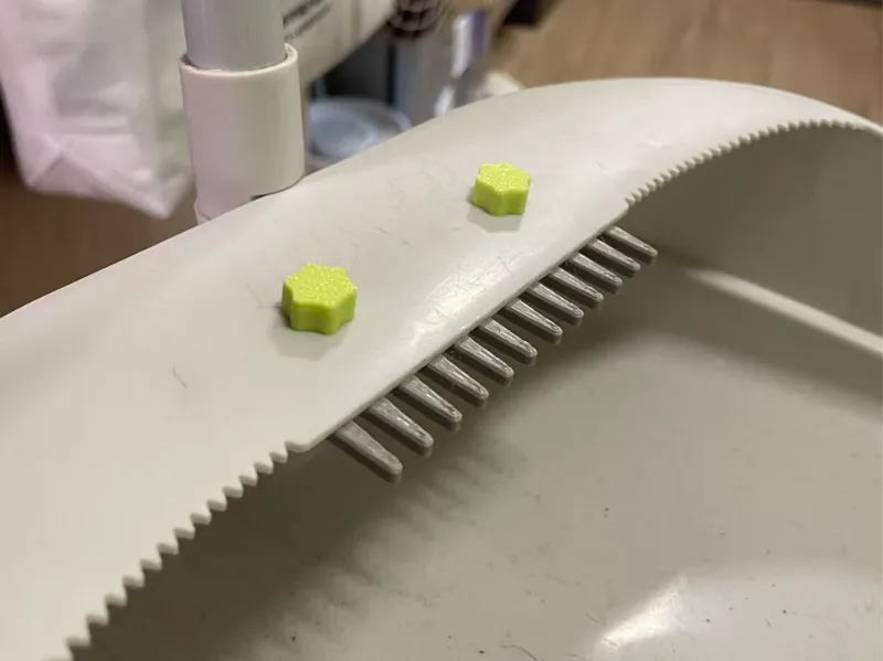 簸箕头发梳齿