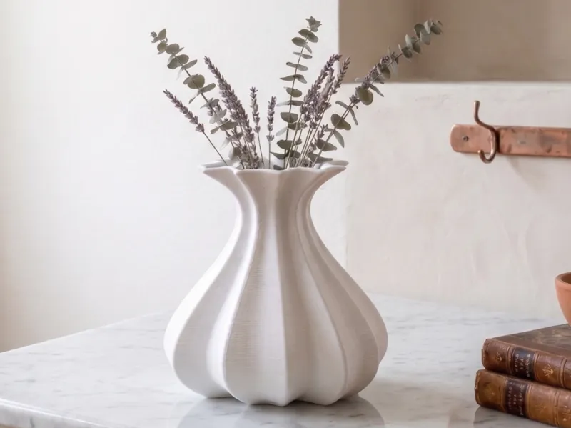 Wavy Organic Vase