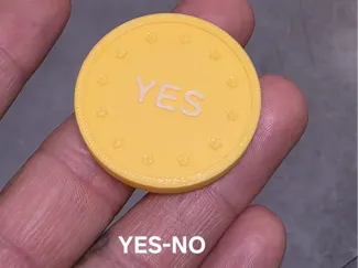 Moneda decisión SI o NO