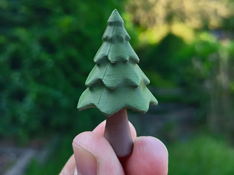 cute pointy tree (fast print)