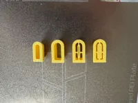 Lot d'emporte-pièces arche pour pâte polymère — photo 3