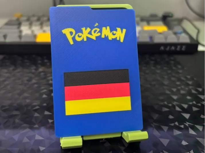 Pokemon storage divider for German cards