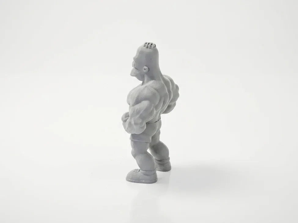 Smpseson Buff Buff Homer Simpson Figurine 3D Printable - Free 3D Print Model - MakerWorld