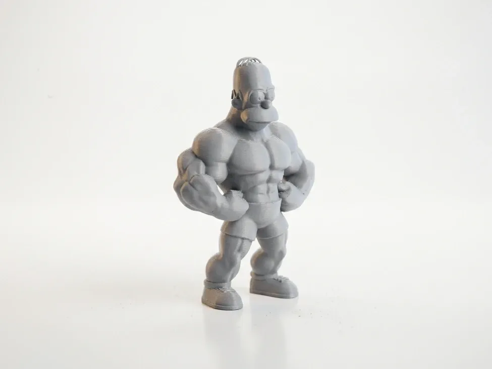 Smpseson Buff Buff Homer Simpson Figurine 3D Printable - Free 3D Print Model - MakerWorld