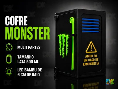 Monster Energy 500ML Storage Box