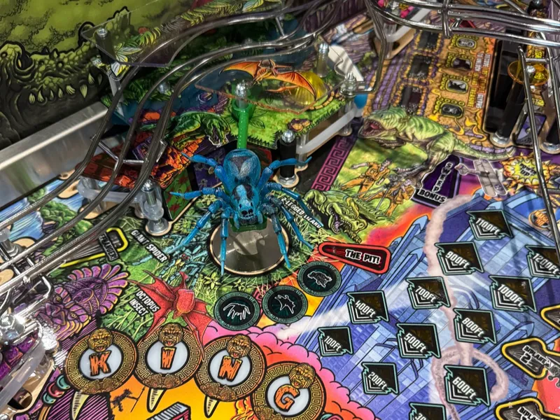 King Kong Pinball Spider Mount