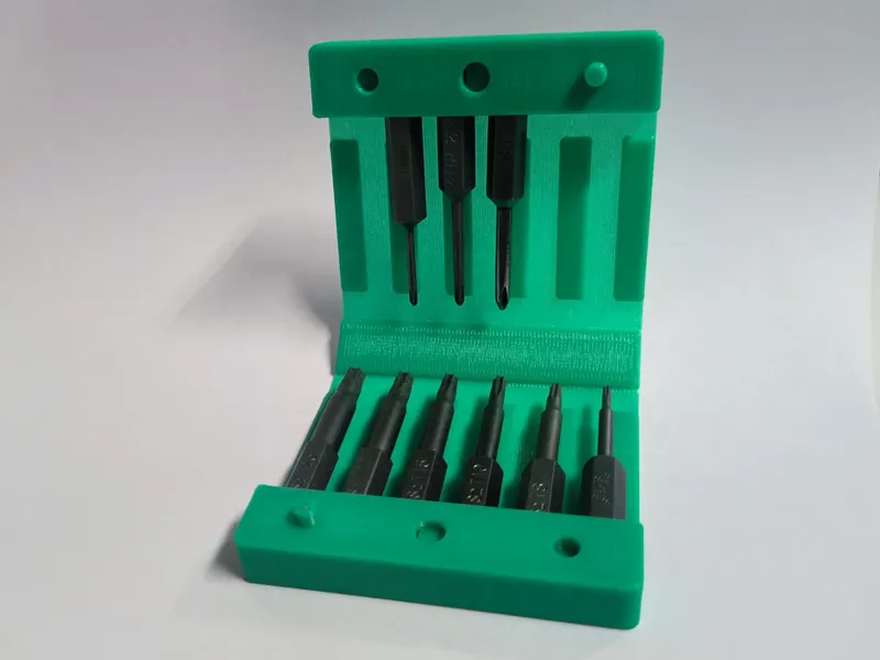 1/4''(6.35mm) Hex Bit Box 25mm 50mm 75mm 100mm披头收纳