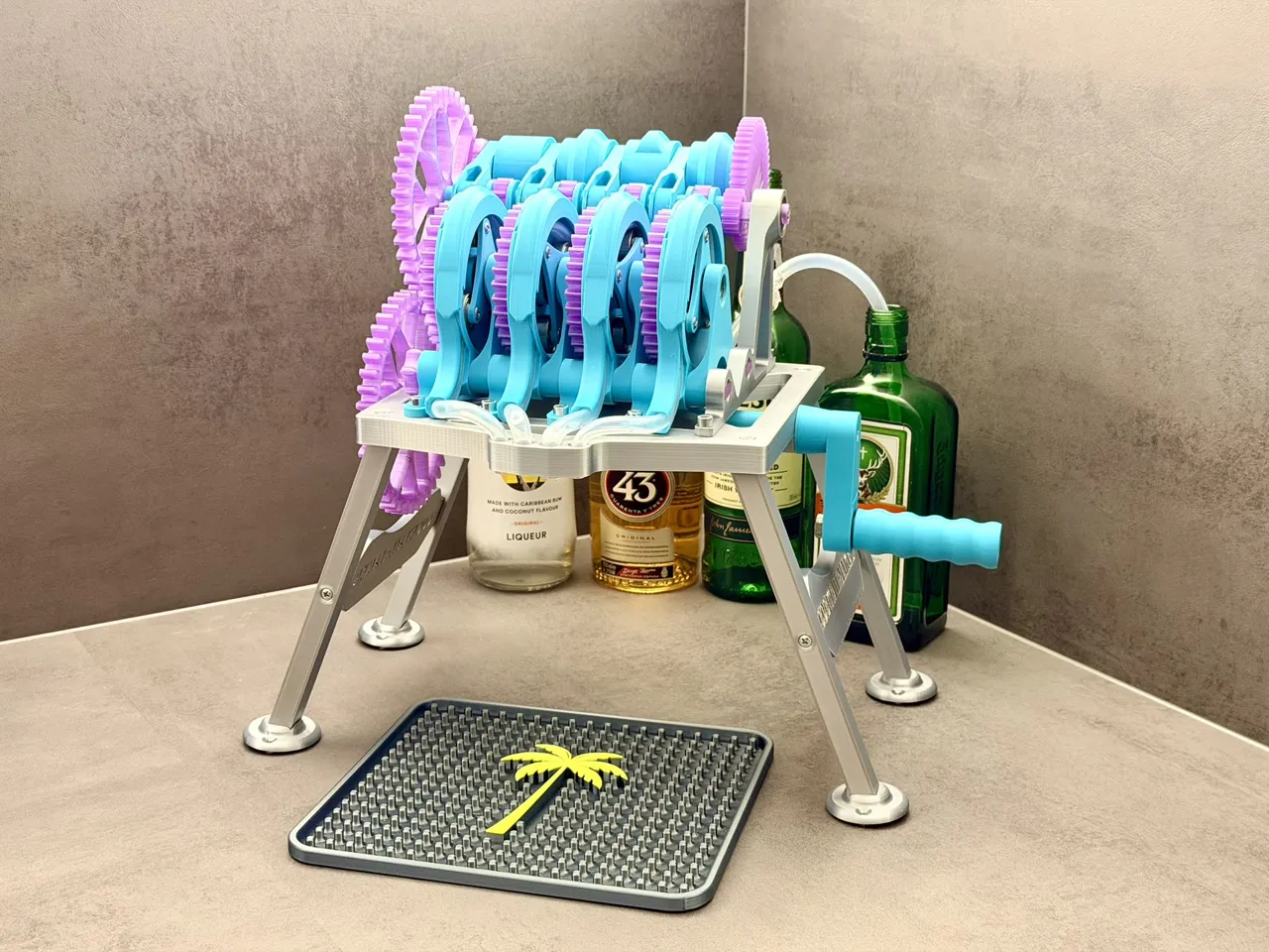Cocktail and Drink Mixing Machine 100% mechanical view 2