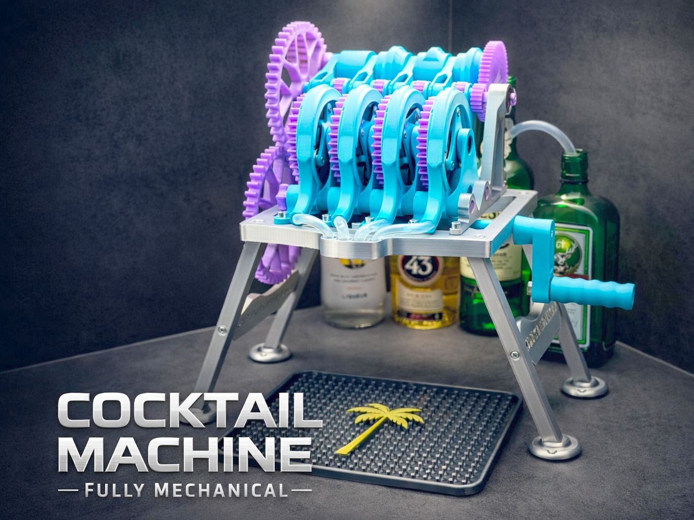 Cocktail and Drink Mixing Machine 100% mechanical 