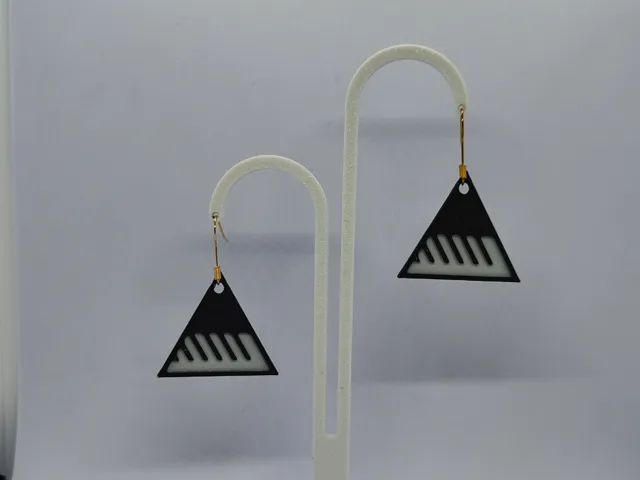 Aretes Triángulo Musical