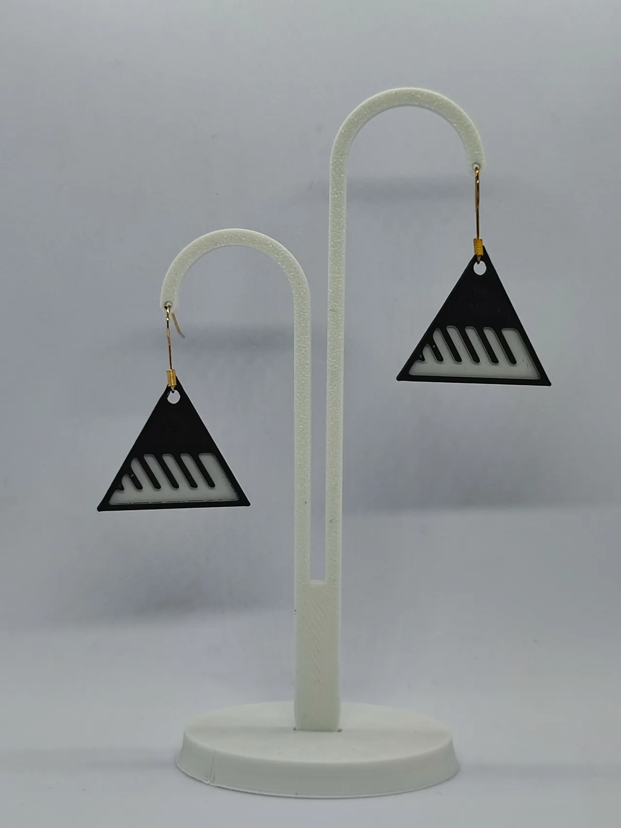 Aretes Triángulo Musical view 3
