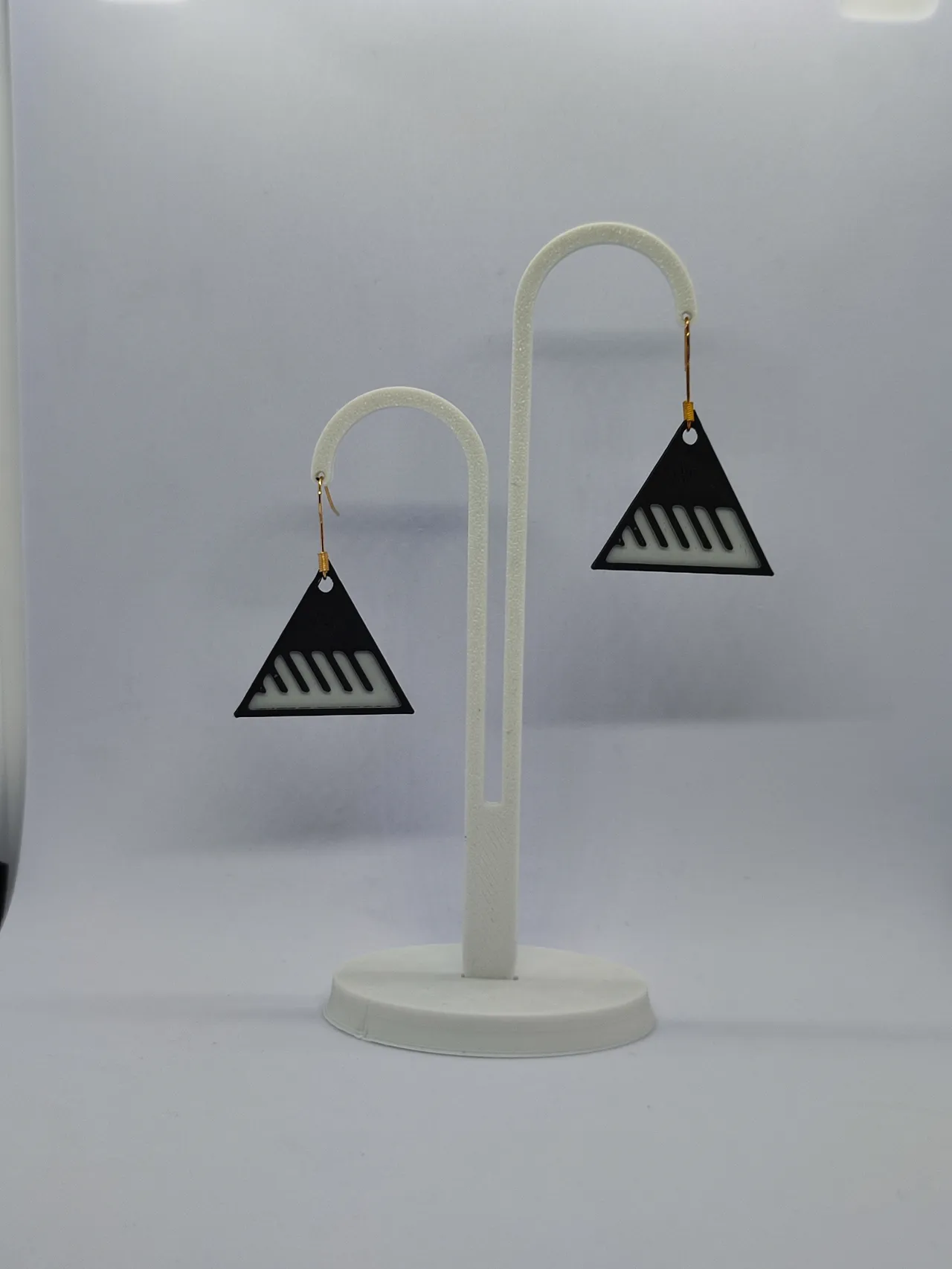 Aretes Triángulo Musical view 2