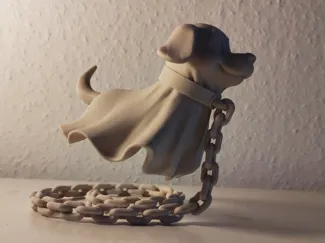 Floating Ghost Dog Illusion [V2 No Glue!]