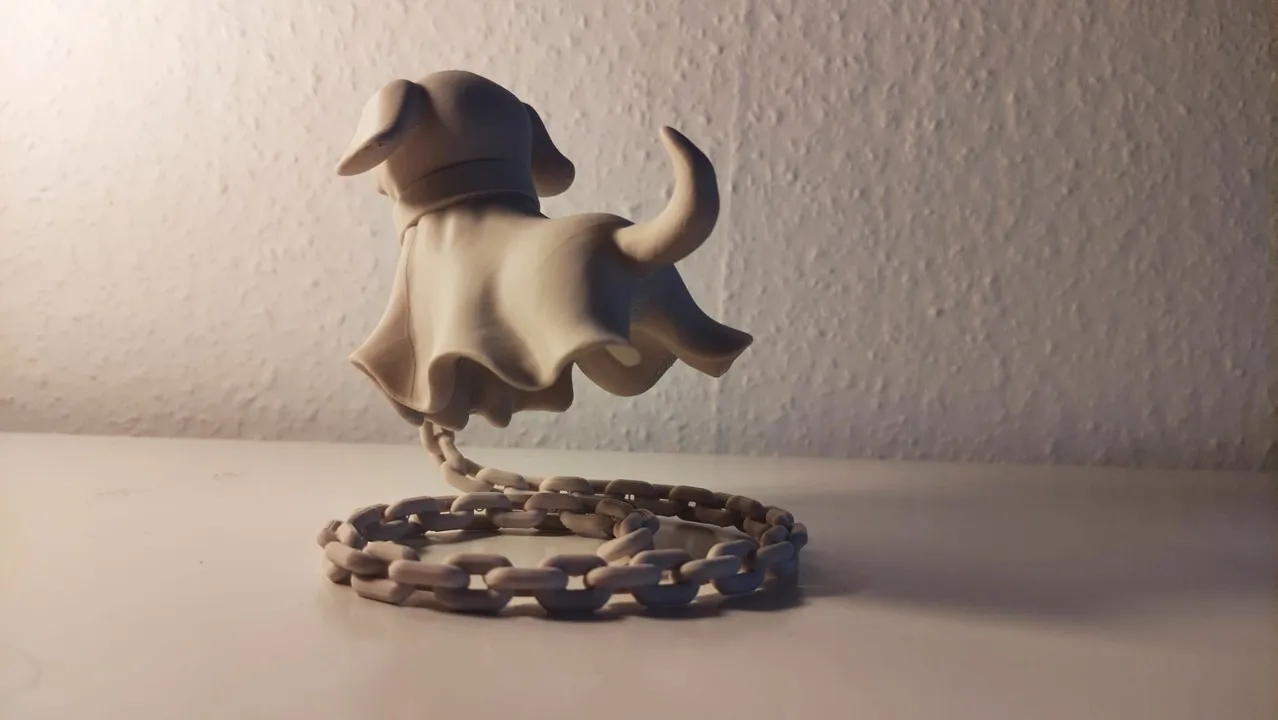 Floating Ghost Dog Illusion [V2 No Glue!] view 3