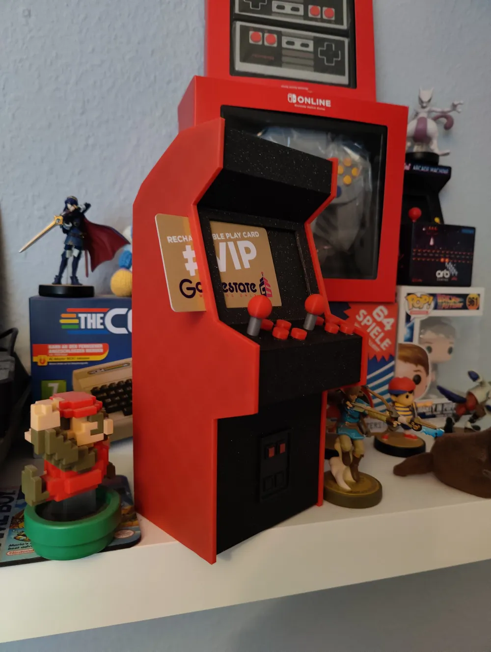 Arcade Cabinet Gift Card Holder Remixed by BMO_the_Console - MakerWorld