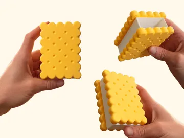 Jarrón decorativo: Biscuit Flower Vase — vista de referencia 2