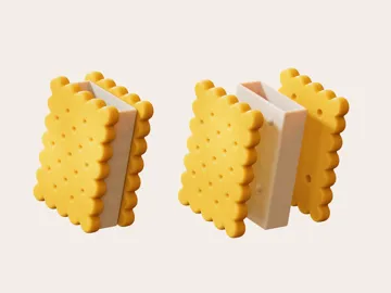 Jarrón decorativo: Biscuit Flower Vase — vista de referencia 3