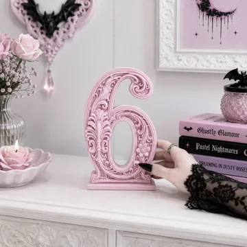 Estante o repisa: Goth Baroque Number 6 gothic Decor — vista de referencia 3