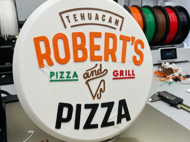 PIZZAS ROBERT´S EXHIBIDOR.