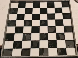 Minimalist 3D Printed Chess Board (No AMS Needed)