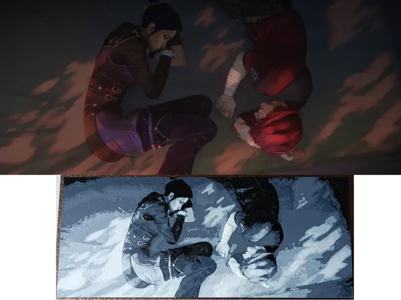 Arcane Caitlyn & Vi Laying In Bed