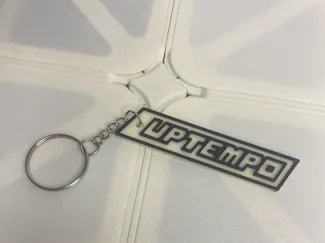 Uptempo hardcore keychain