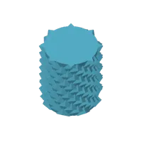 0.2mm layer, 1 walls, 0% infill