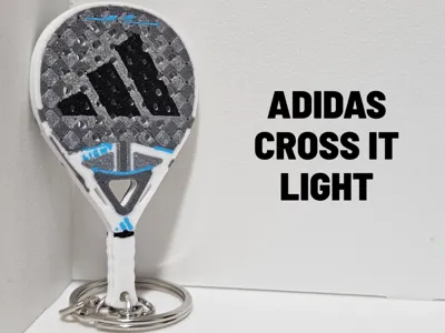 Adidas Cross It Light Padel Racket Keychain