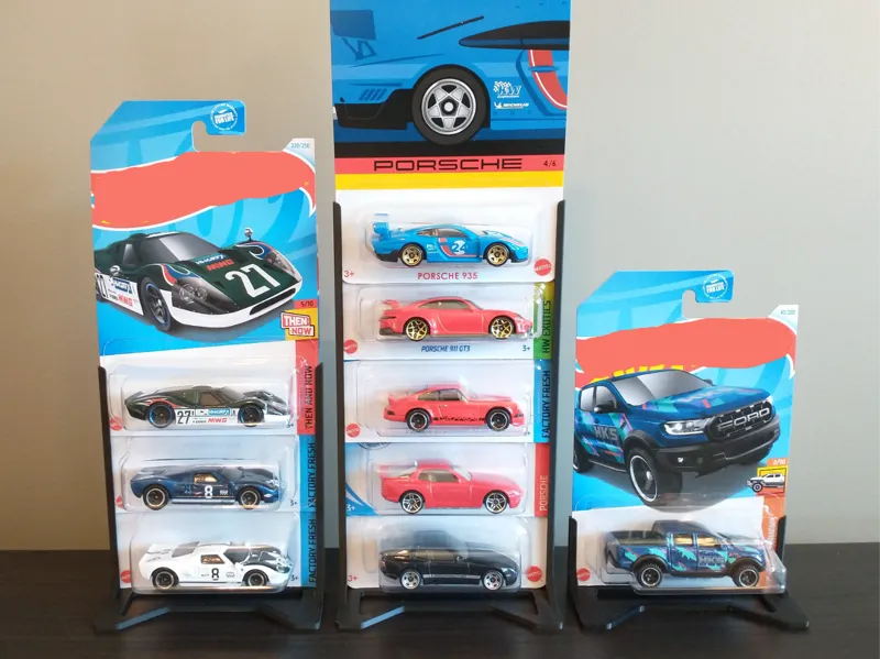 1:64 Die Cast Car Stands – Three Sizes