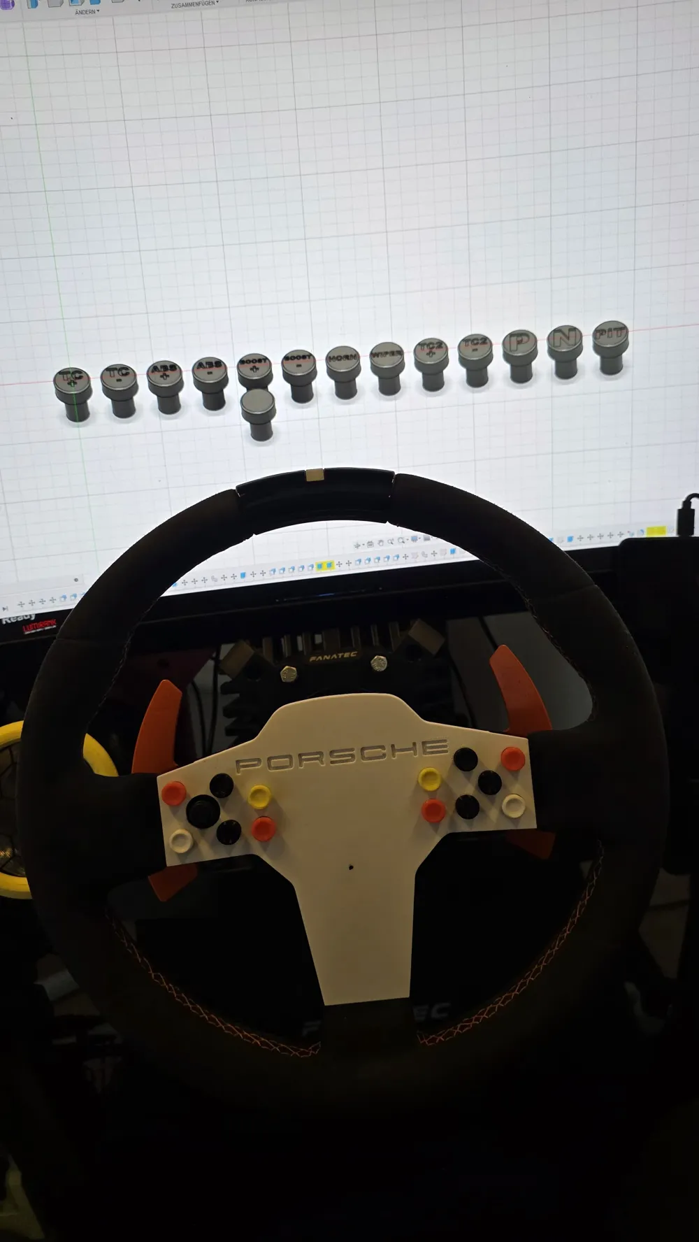 Fanatec CSL Elite WRC/BMW/P1 V2 Wheel Rim Covers - Free 3D Print Model ...