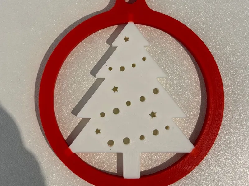 Christmas Tree Ball Hanger Decoration