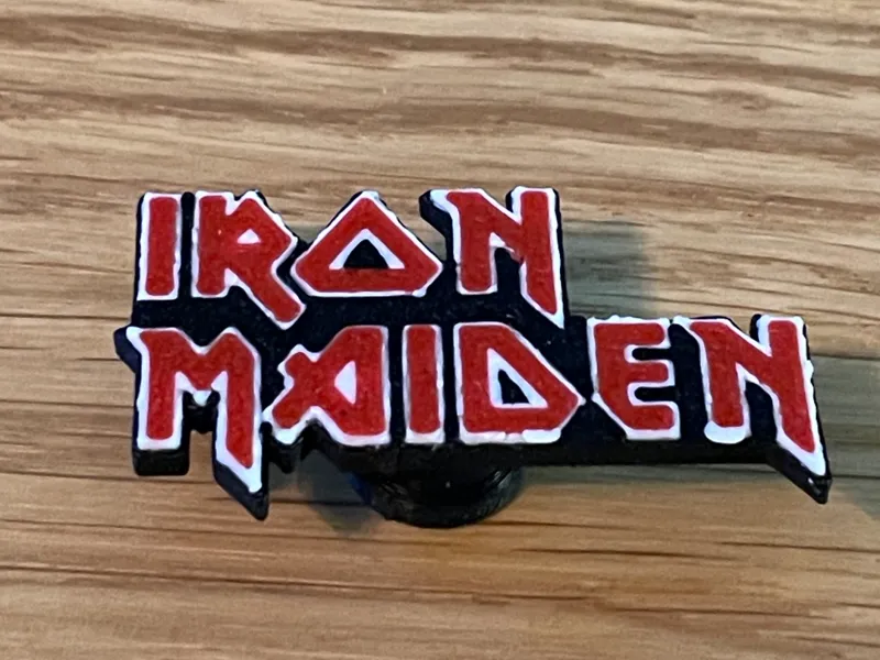 Pin Crocs Iron Maiden