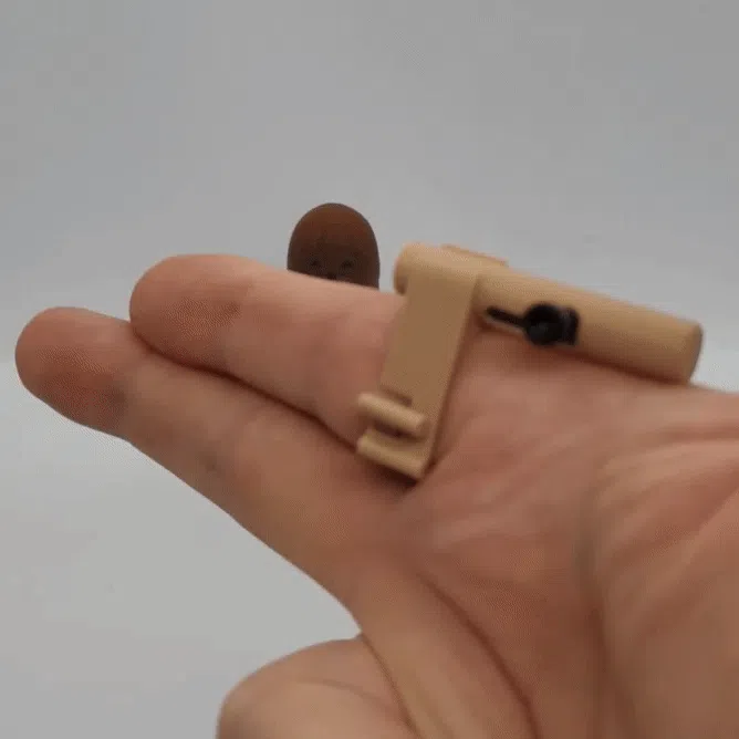 3D модель Finger Gun — 3D-друкована іграшкова каблучка-пістолет | Іграшка для пальця Львів — 3D друк Львів