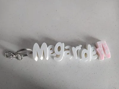 Megaride Ballerina keychain