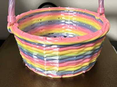 Woven basket easter