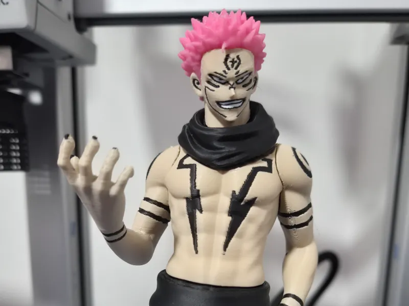 Remix Figura Sukuna Jujutsu Kaisen (Semi AMS)