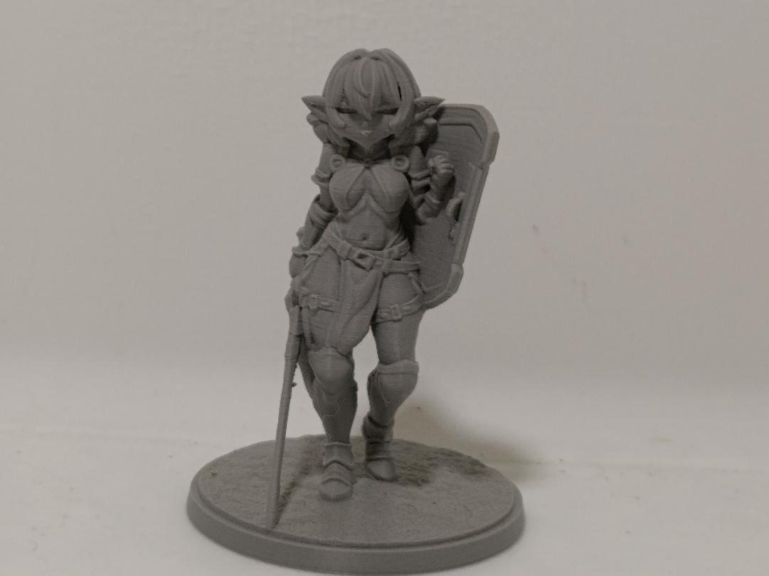 supportless goblin knight girl
