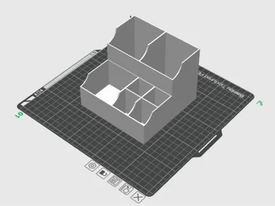 Multi Compartment Desk Organizer