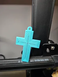 Porte-clés croix anti-stress — photo 2
