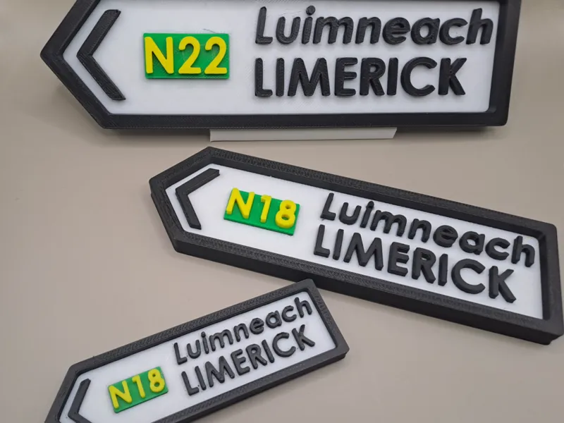 Limerick Road Signs