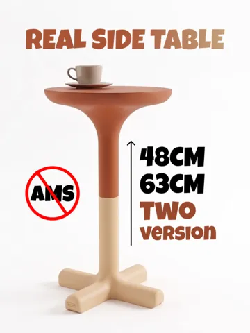 Letrero o emblema decorativo: Modular Two-Tone Side Table — vista de referencia 2