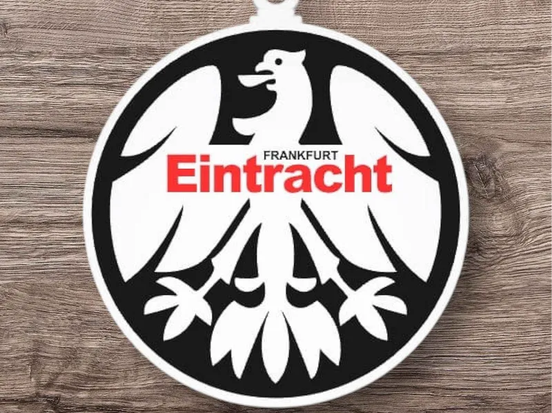 Eintracht Frankfurt Christmas ornament
