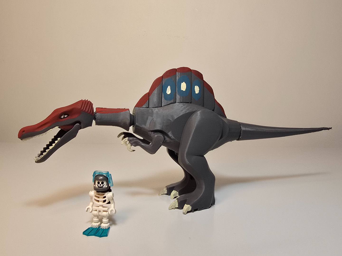 Brick Spinosaurus - Jurassic Park 3