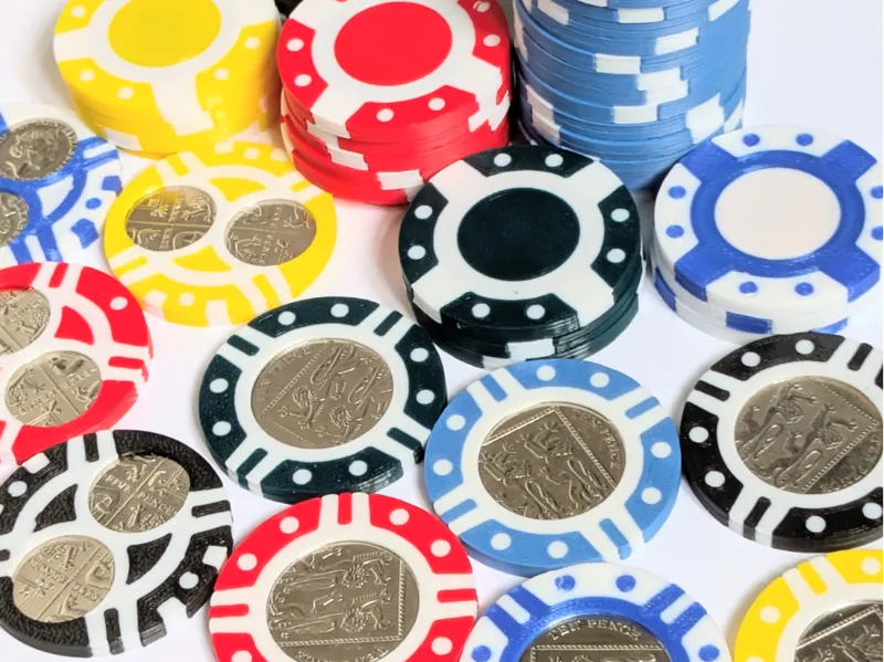 Weighted Casino Chips