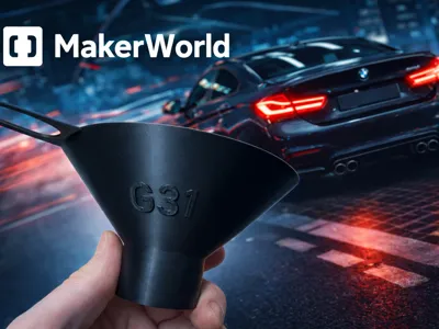 BMW G31 Windshield Washer Fluid Funnel