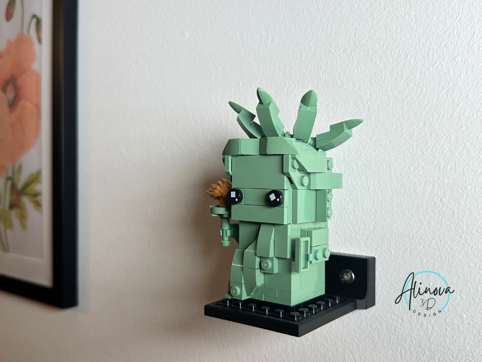 BrickHeadz Wall Mount – Single & Extended Brick